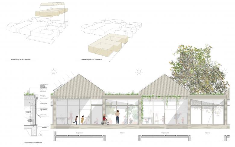 Erweiterung Kita Beuren 幼儿园扩建项目丨德国丨Osterwold°Schmidt-9