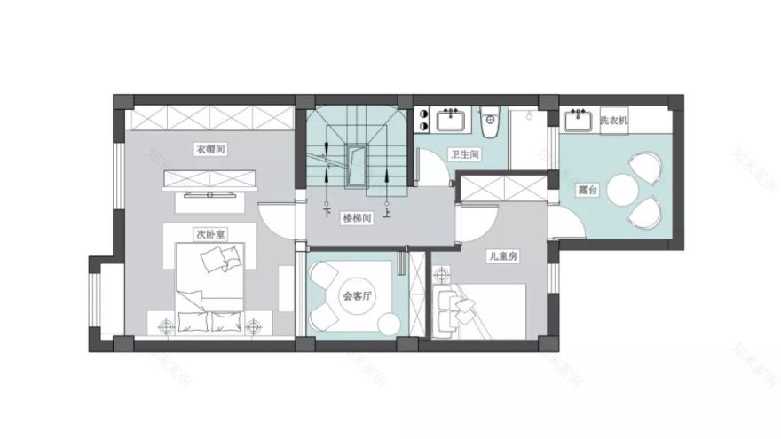 上海金地都会艺境 | 温馨美式别墅,亲子互动空间设计典范-66