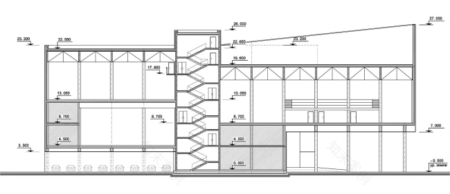 俄罗斯国立社会大学学生体育综合体丨俄罗斯莫斯科丨Yuri Vissarionov建筑事务所-54