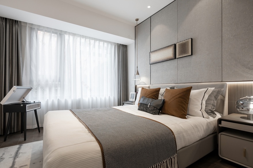 建业商丘滨河上郡样板间丨中国商丘丨河南素颜软装设计有限公司-39