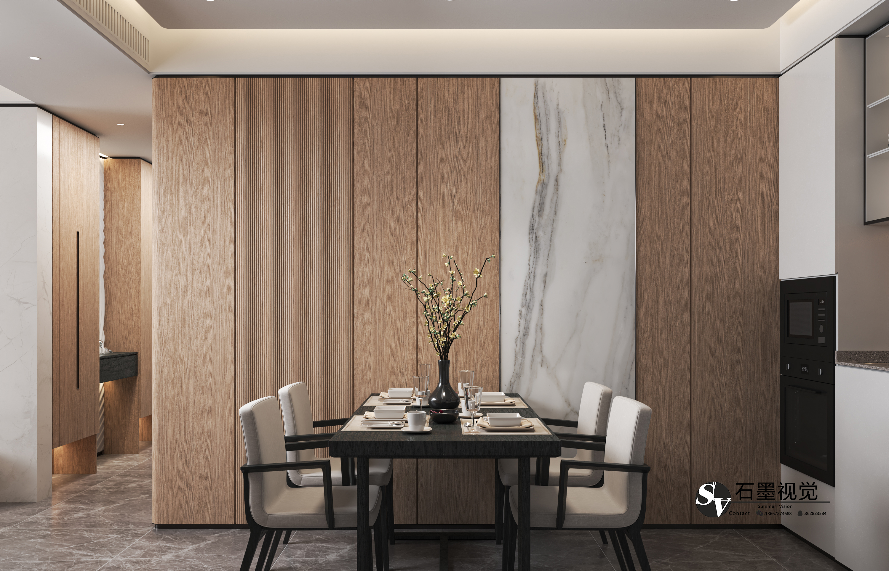 府系赛道 B115 户型 | 现代简约家居典范-7