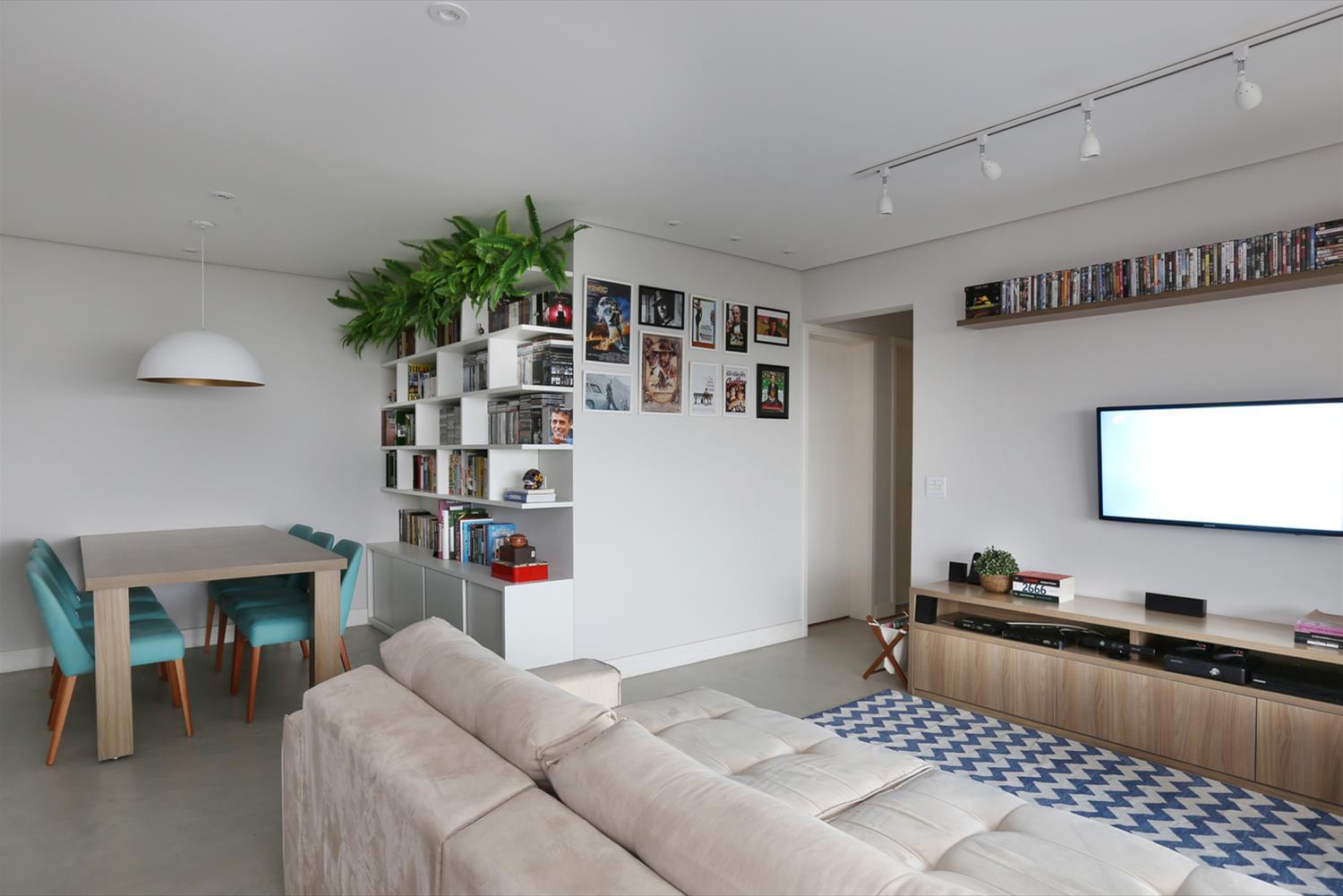 圣保罗 Aclimação 公寓 | 木质魅力与现代工业风-3