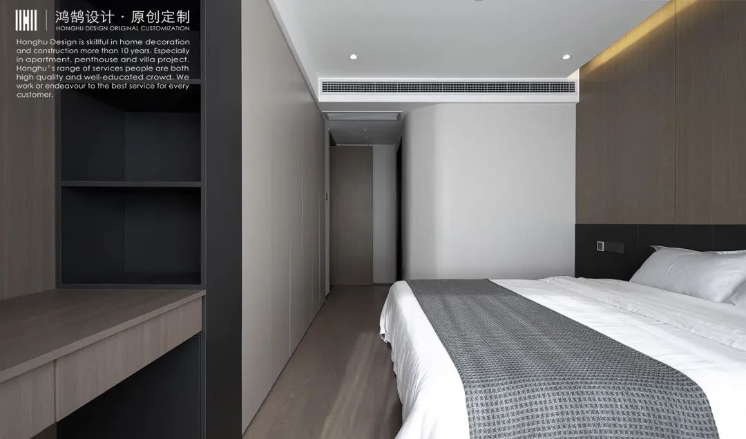 雅居乐棠颂 128㎡现代简约家居丨鸿鹄设计-43