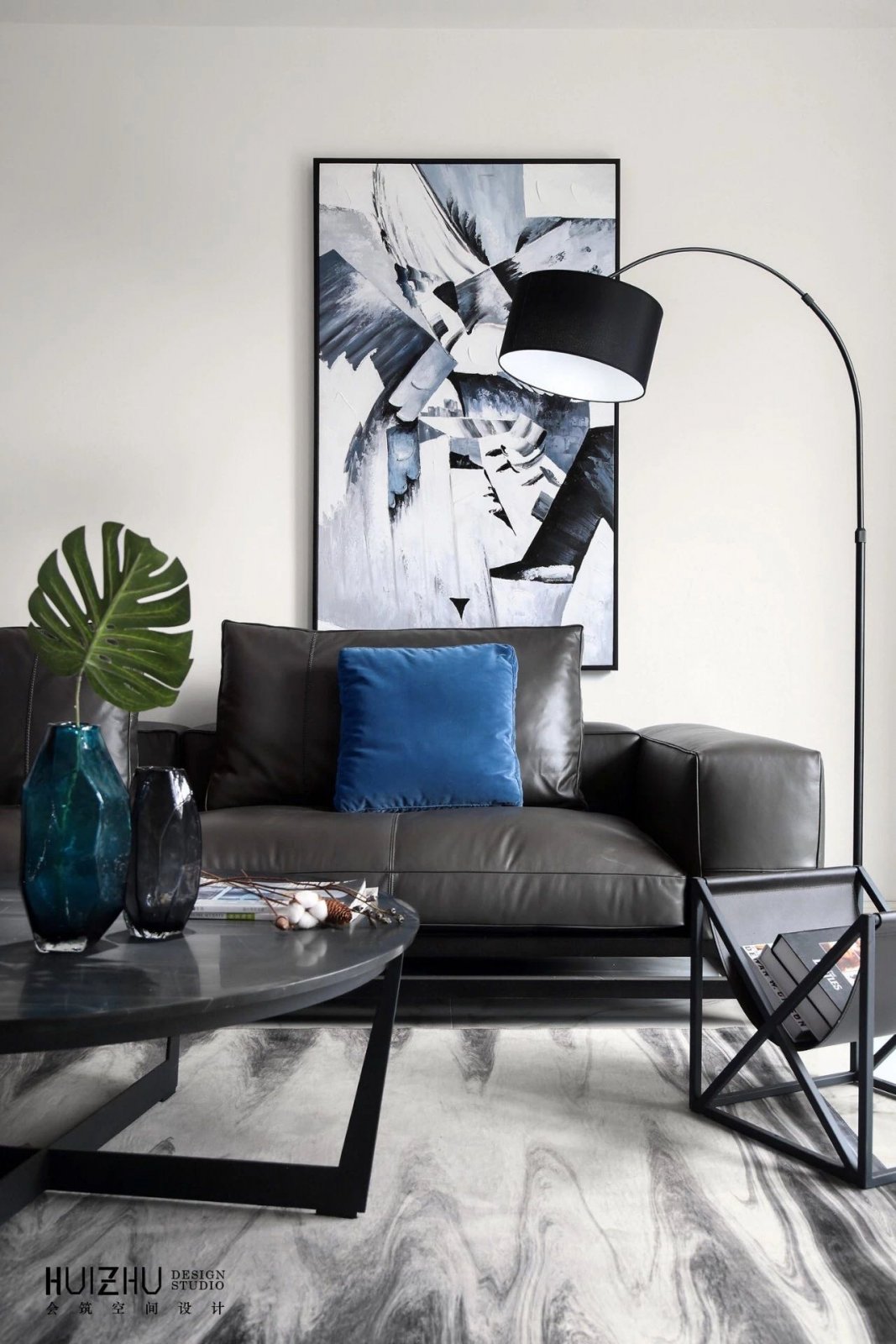 简逸安然现代二人居  会筑空间设计-4