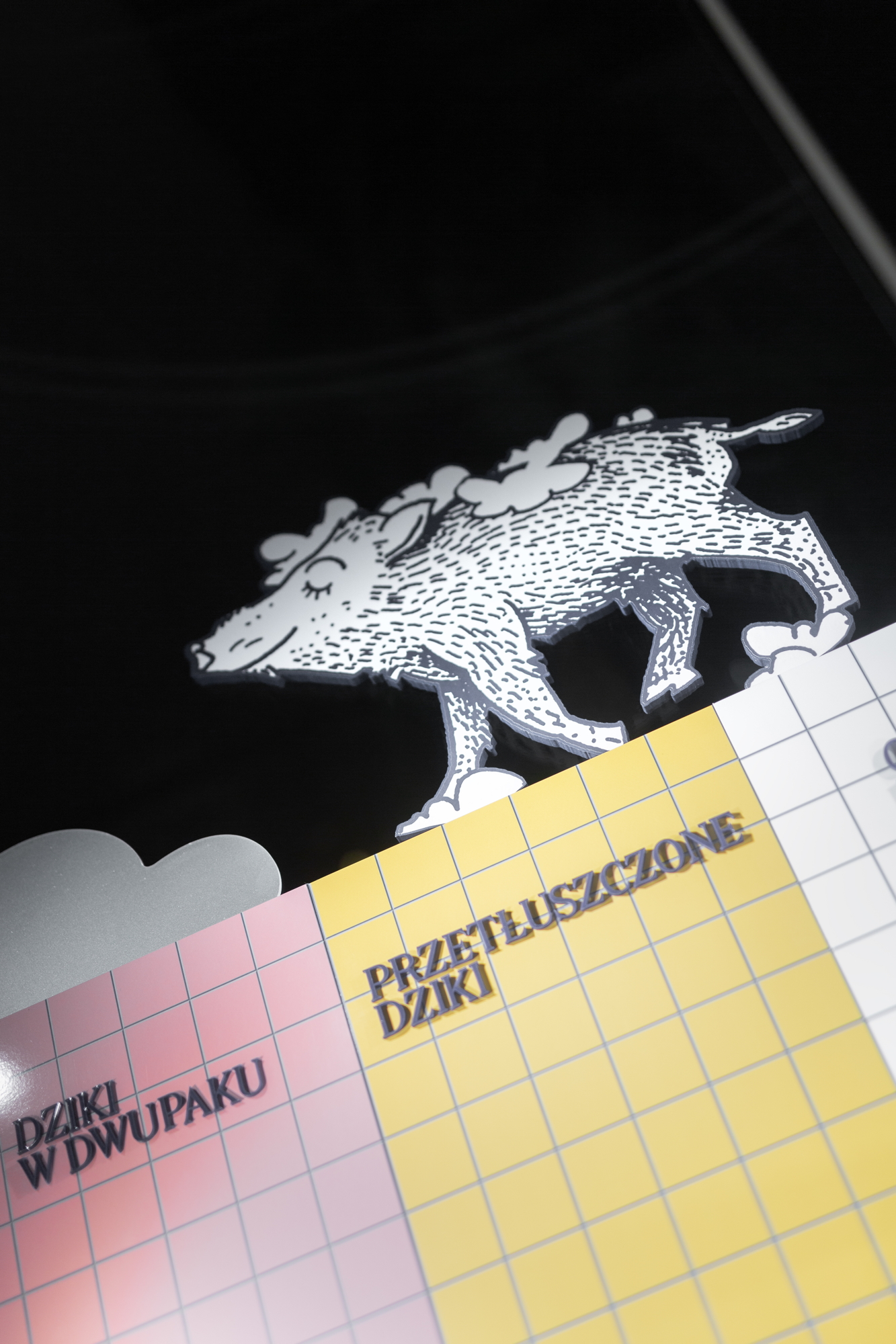 "Boars in bubbles"橱窗展示丨波兰华沙丨JOANNA SKRZYPCZAK-7