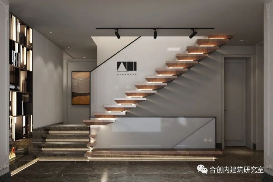 现代法式别墅「慢时光」设计,放鹤洲实景赏析-9