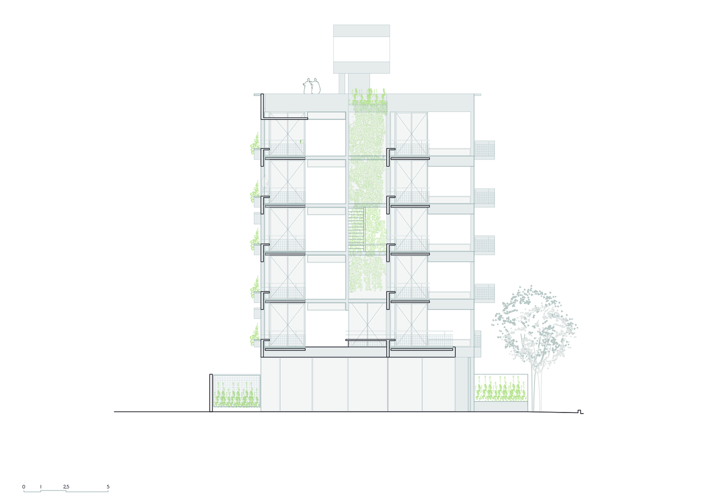 阿根廷 Ocampo 建筑 · 旋转式公寓设计丨阿根廷布宜诺斯艾利斯丨Estudio Morton 51st-52