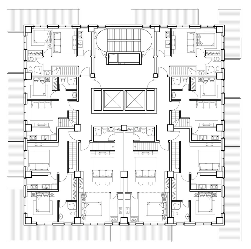 悠乐坊市丨中国长治丨Superimpose叠术建筑-44