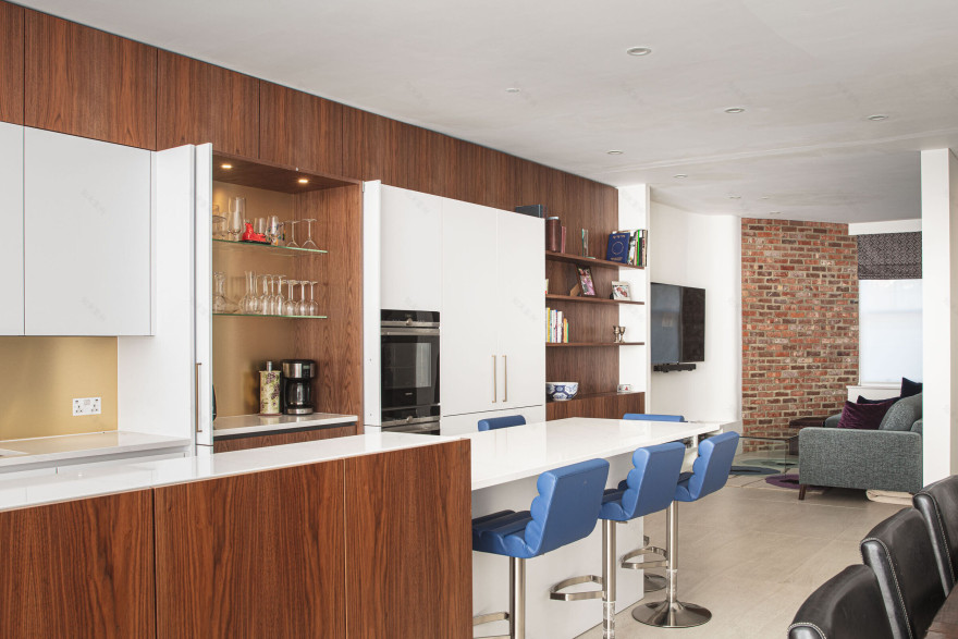 伦敦西 Hampstead 住宅空间重塑-11