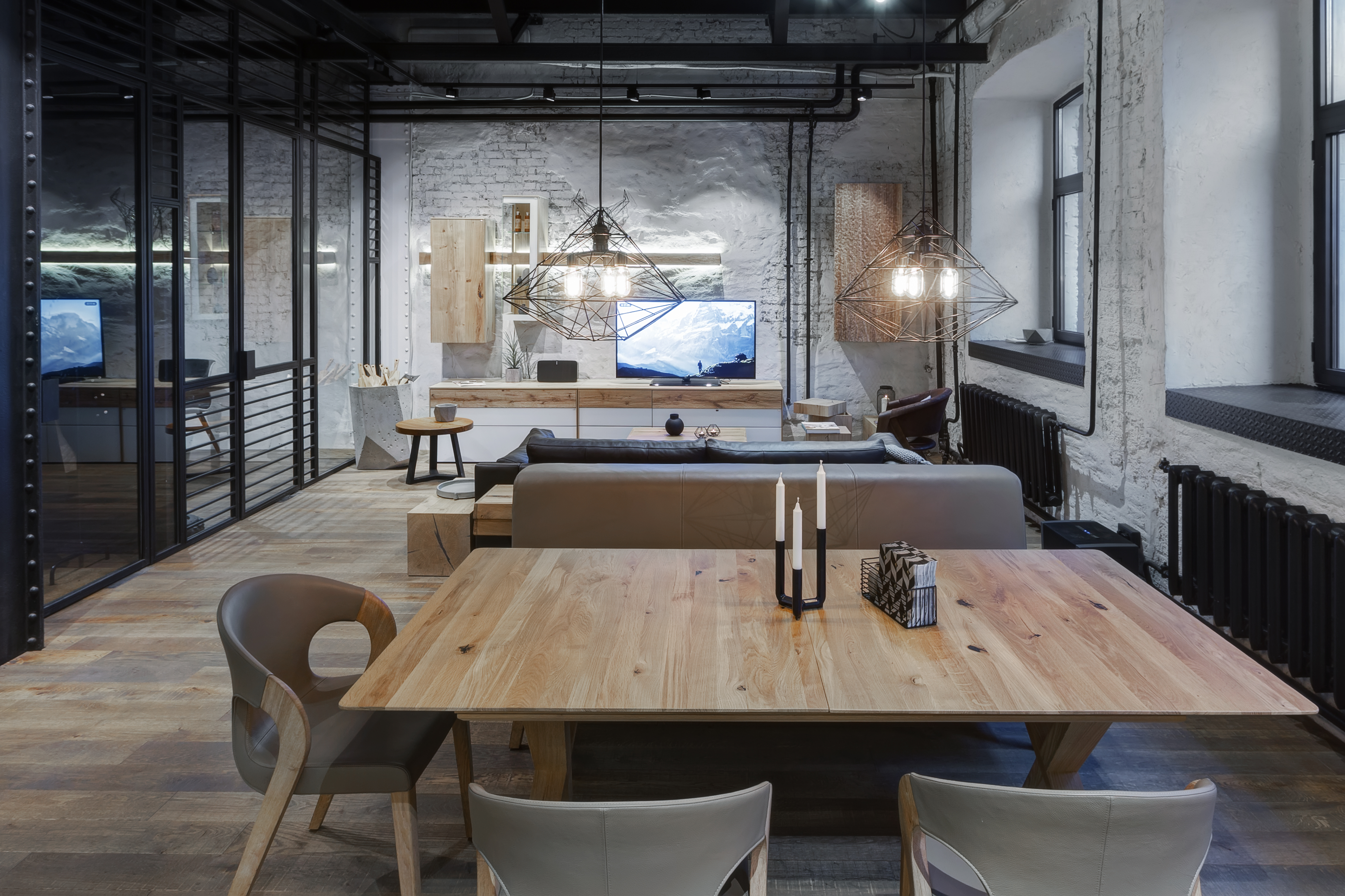 莫斯科中心工业建筑中的原木魅力-12