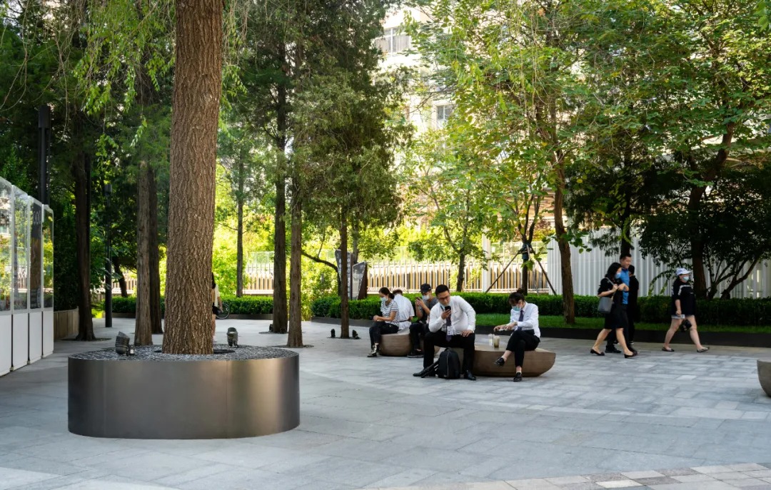 UMS里表都会丨北京朝阳区三元桥里巷InStreet 景观设计 丨中国北京-39