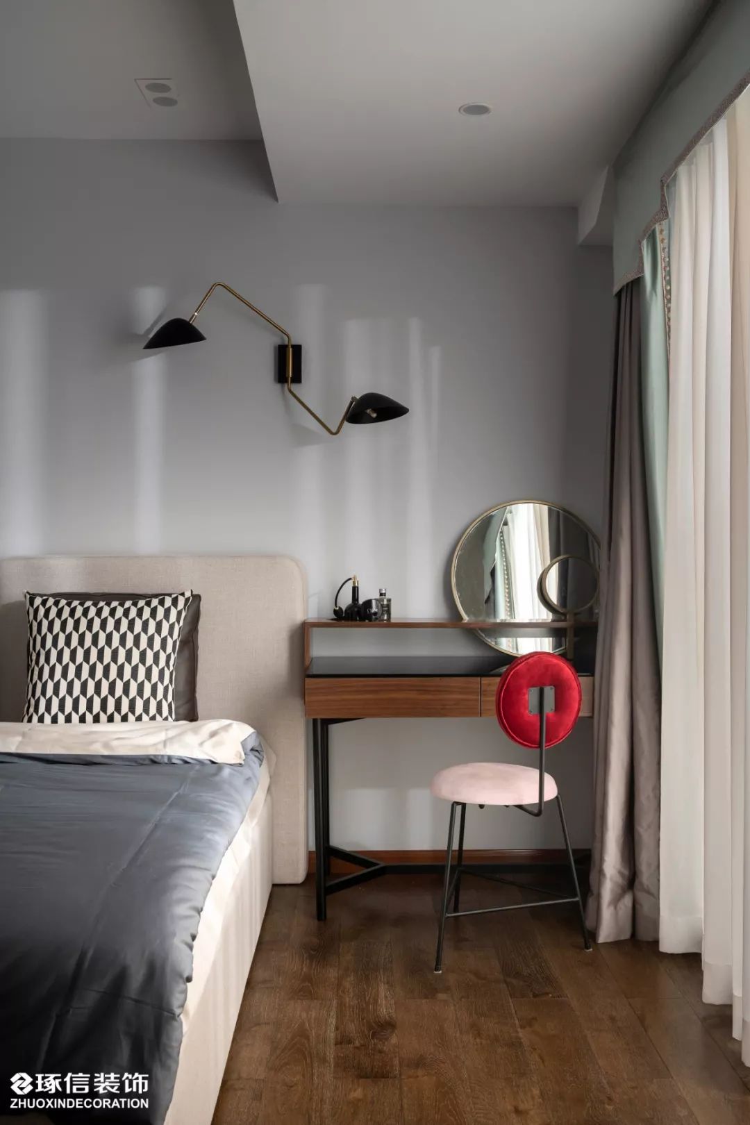 现代轻奢智能爱巢，80m²蜕变 170m²协信春山台设计案例-66