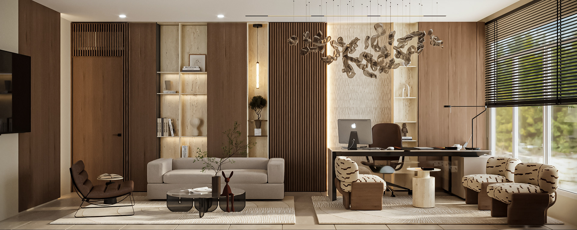 酒店办公室丨沙特阿拉伯丨Archt. Renad Ahmed-0