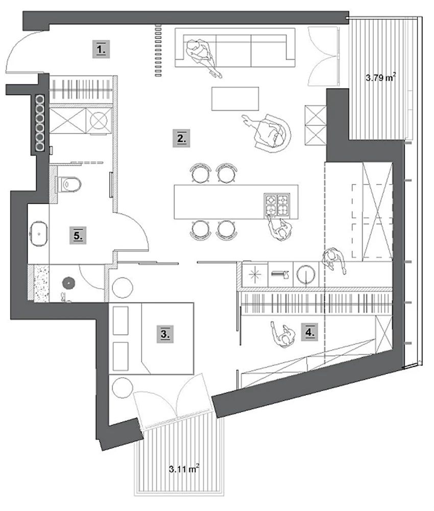 日式极简温馨住宅丨Dizaino Virtuvė-30