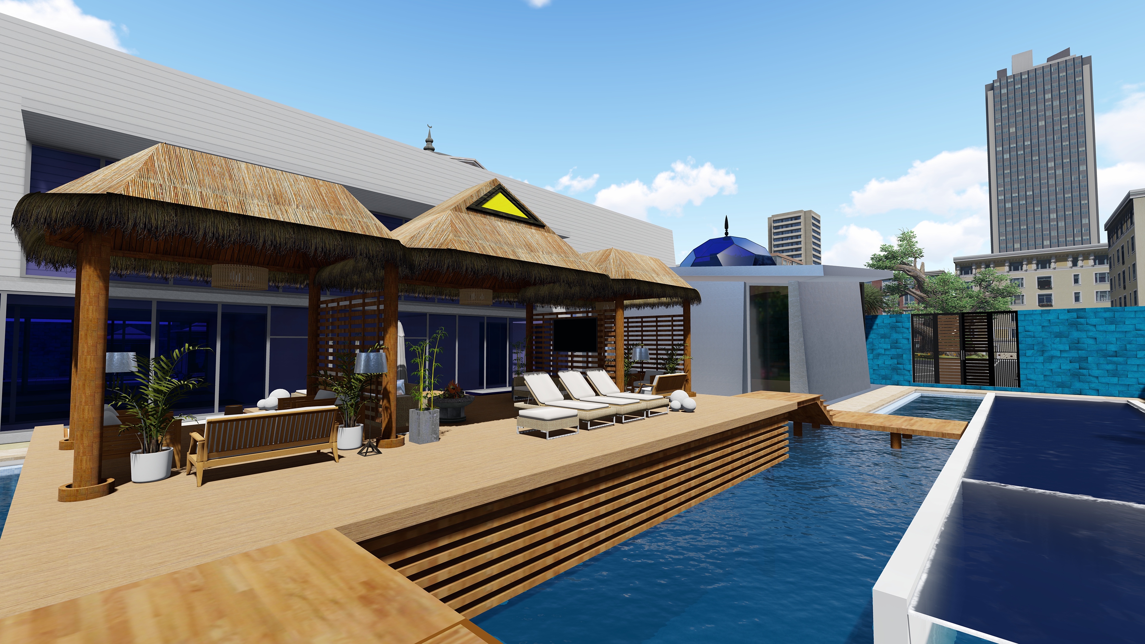 HOTEL BV in USA Exterior Design-4