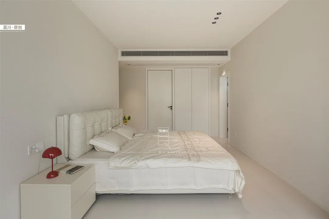 【莫川实景作品 | 厚德品园】断舍离+时代到来，极简奶油风格，化繁为简，更显设计功力-52