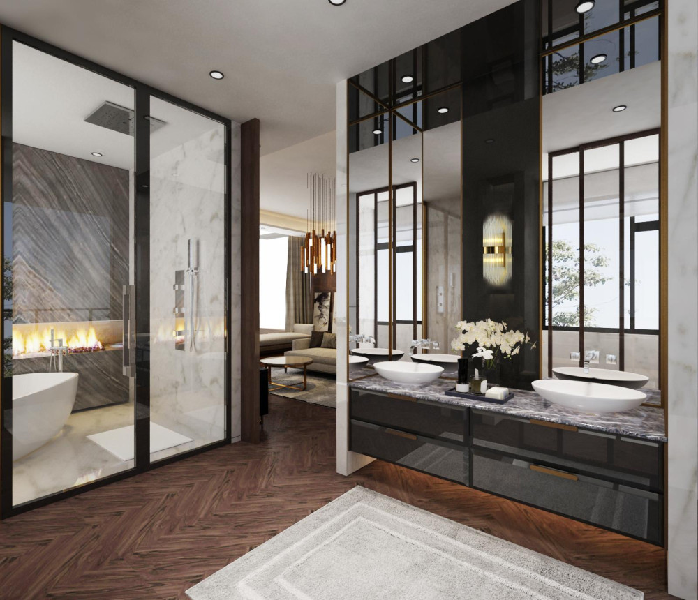 南京翠湖山居别墅样板丨效果图+施工图+概念方案+软装方案+物料清单-7