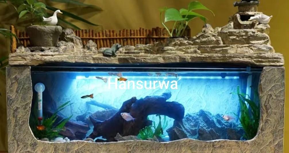 
家居仿石鱼缸 -1