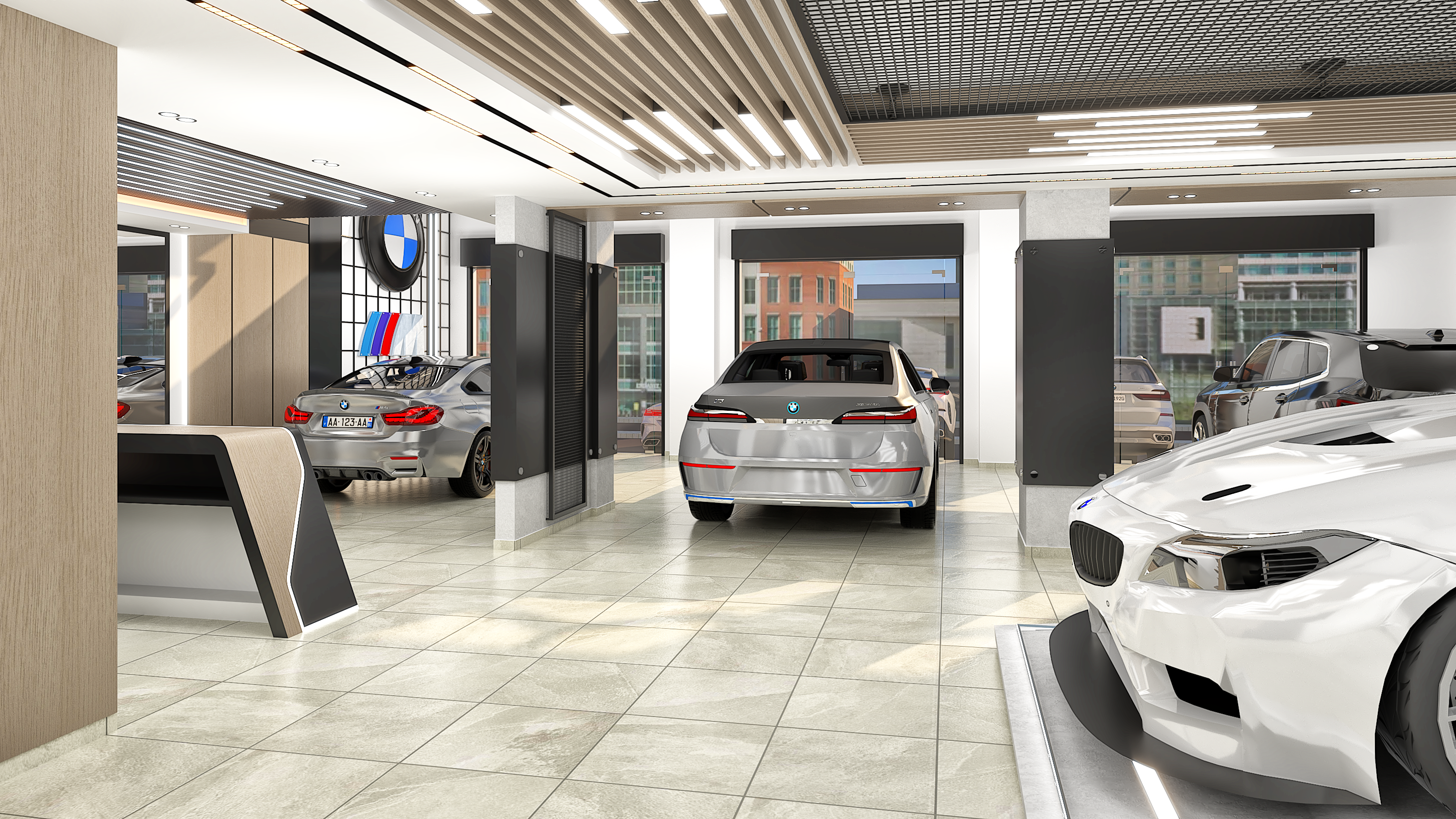 BMW 巴勒斯坦展厅设计-13