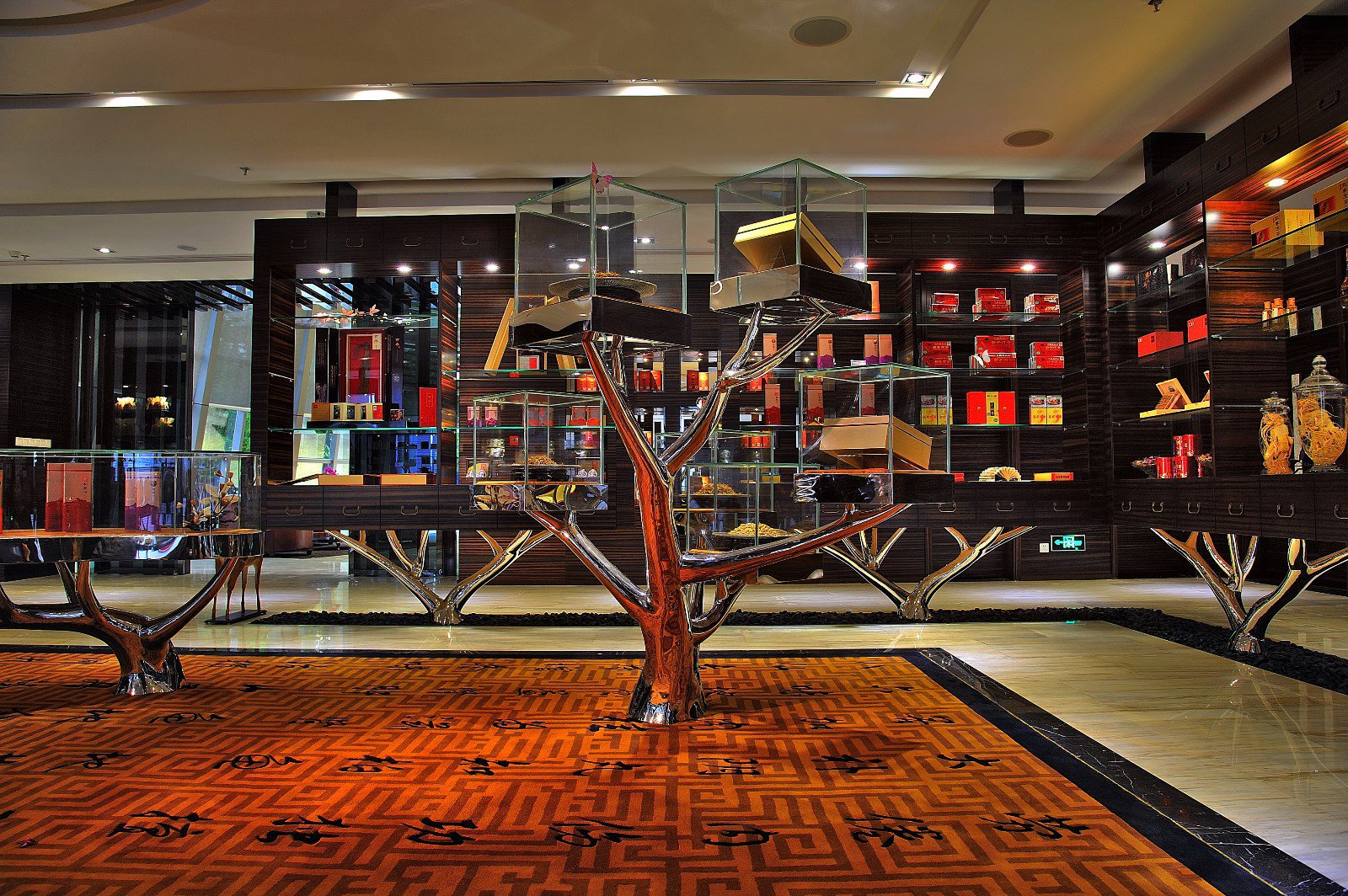 康美药业展厅—全球最炫中药店  尚策室内设计-15