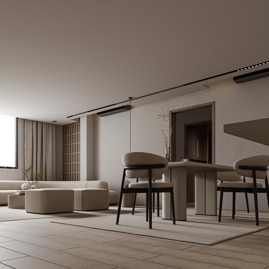 大厅室内设计丨KT_DESIGN STUDIO-25