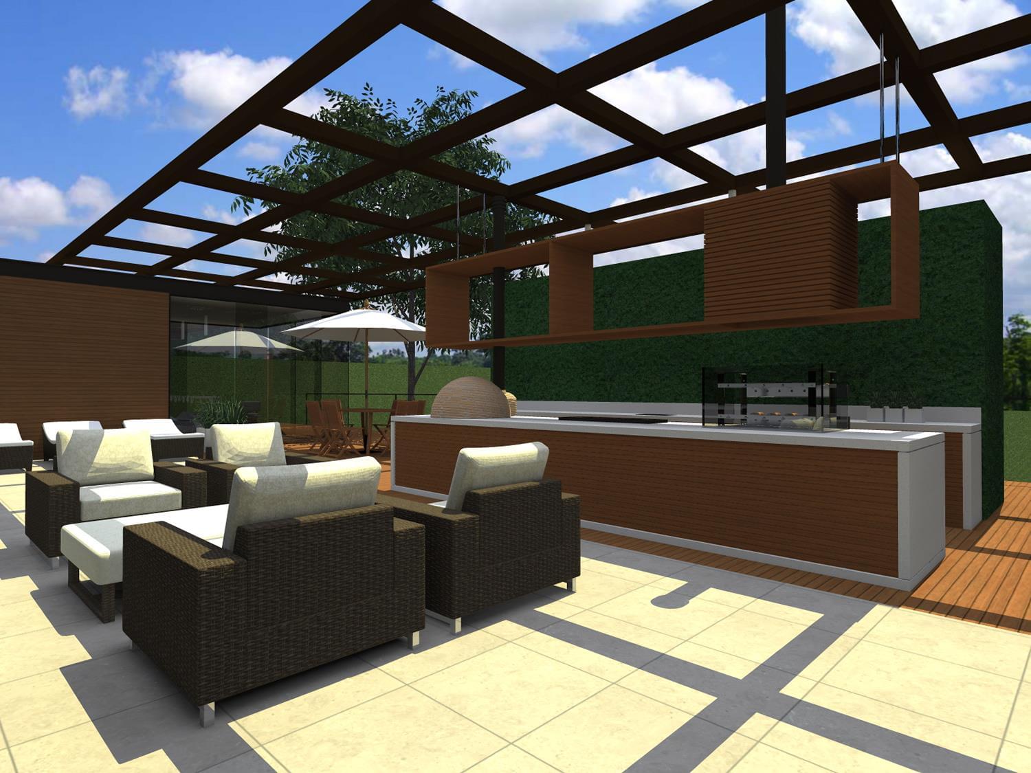 悬浮之居 · 钢木交织的生态住宅-6