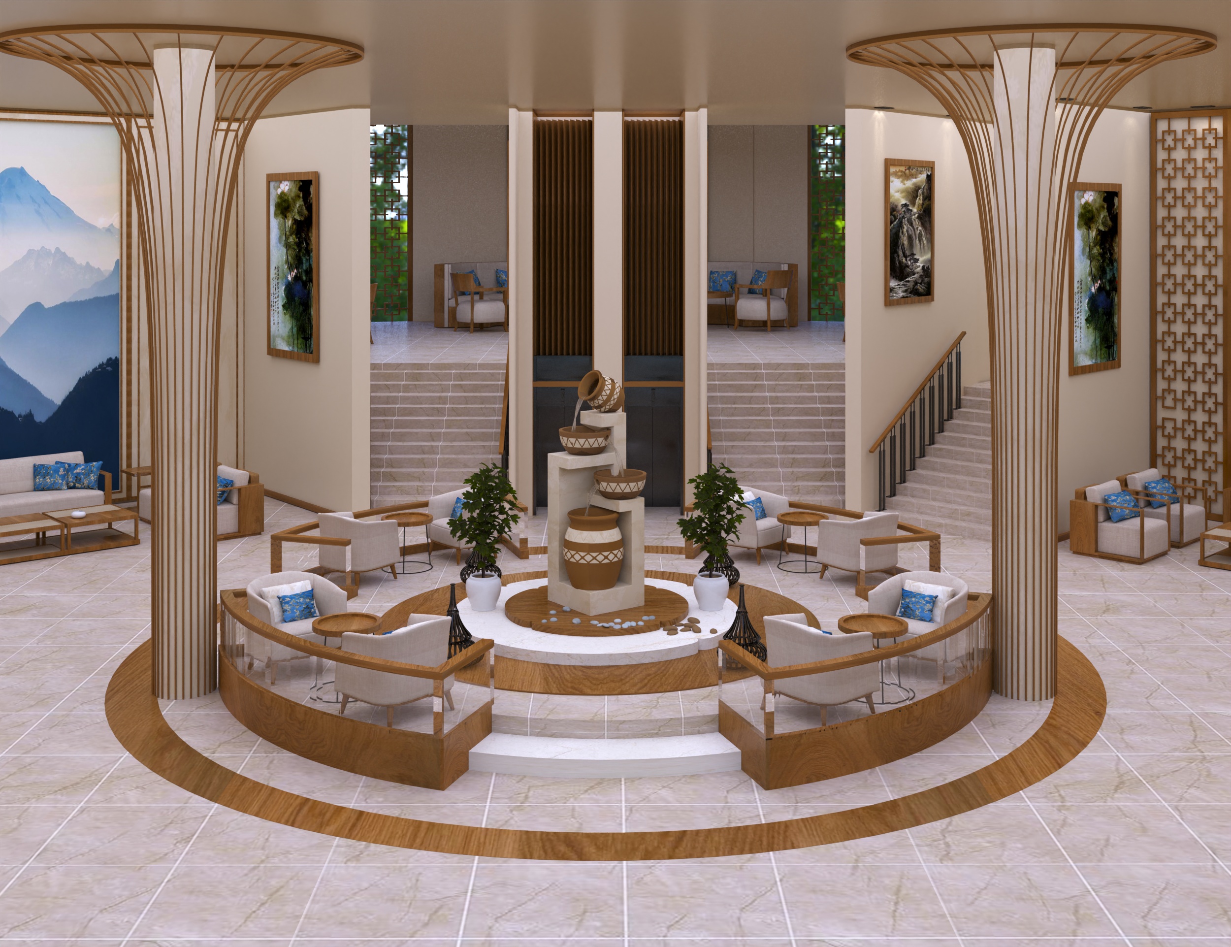 Hotel reception ( Japanese style )-3