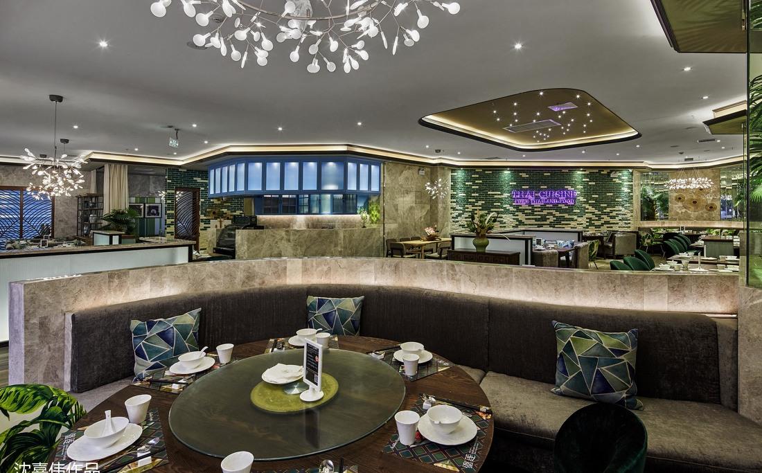 沈嘉伟设计作品—鎏莲泰国餐厅-6