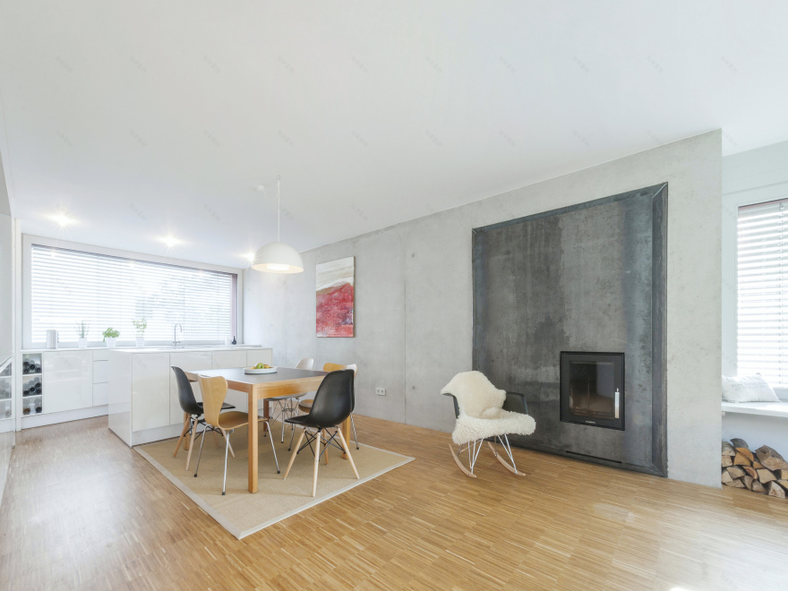 德国五彩斑斓小镇中的红色诗意住宅-30