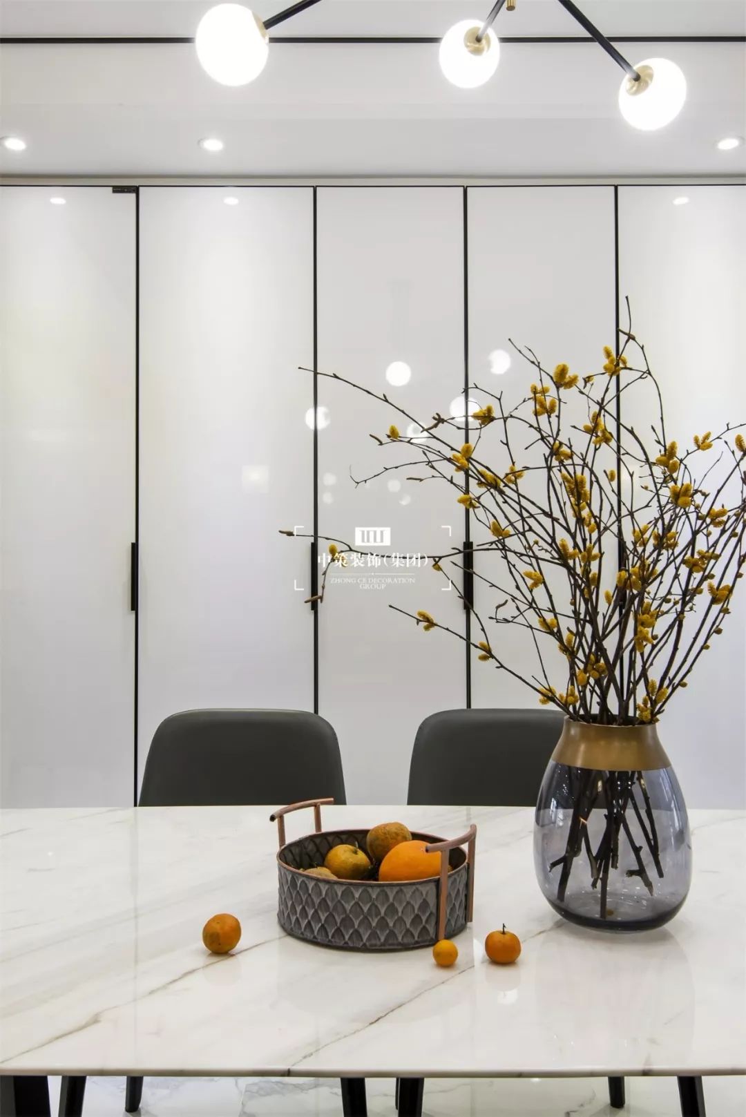 九夏云水 | 现代中式平层，白色基调的无限想象-20