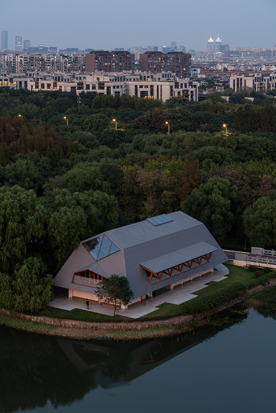 长宁外环生态公园带市民服务驿站丨中国长宁丨致正建筑工作室,冶是建筑-21