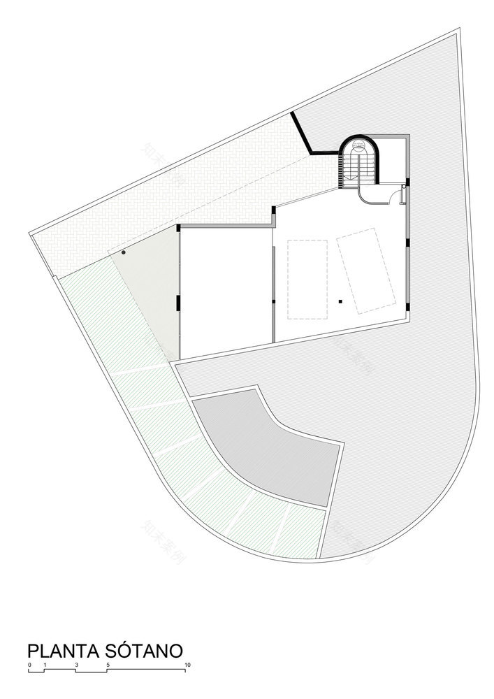 弧形泳池住宅-35