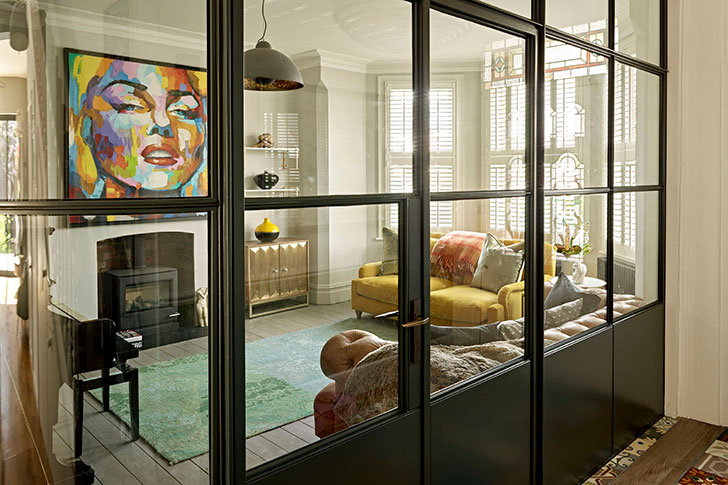 伦敦温馨小窝 | 色彩和谐与舒适的完美融合-1