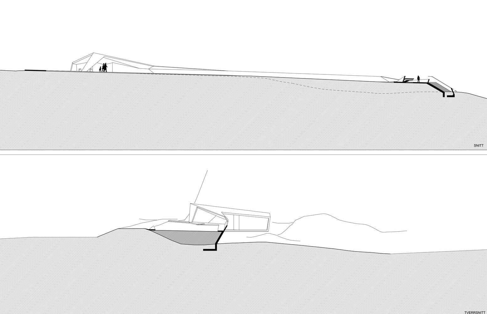 BUKKEKJERKA：在折叠混凝土上观海，在卫生间中观山-27