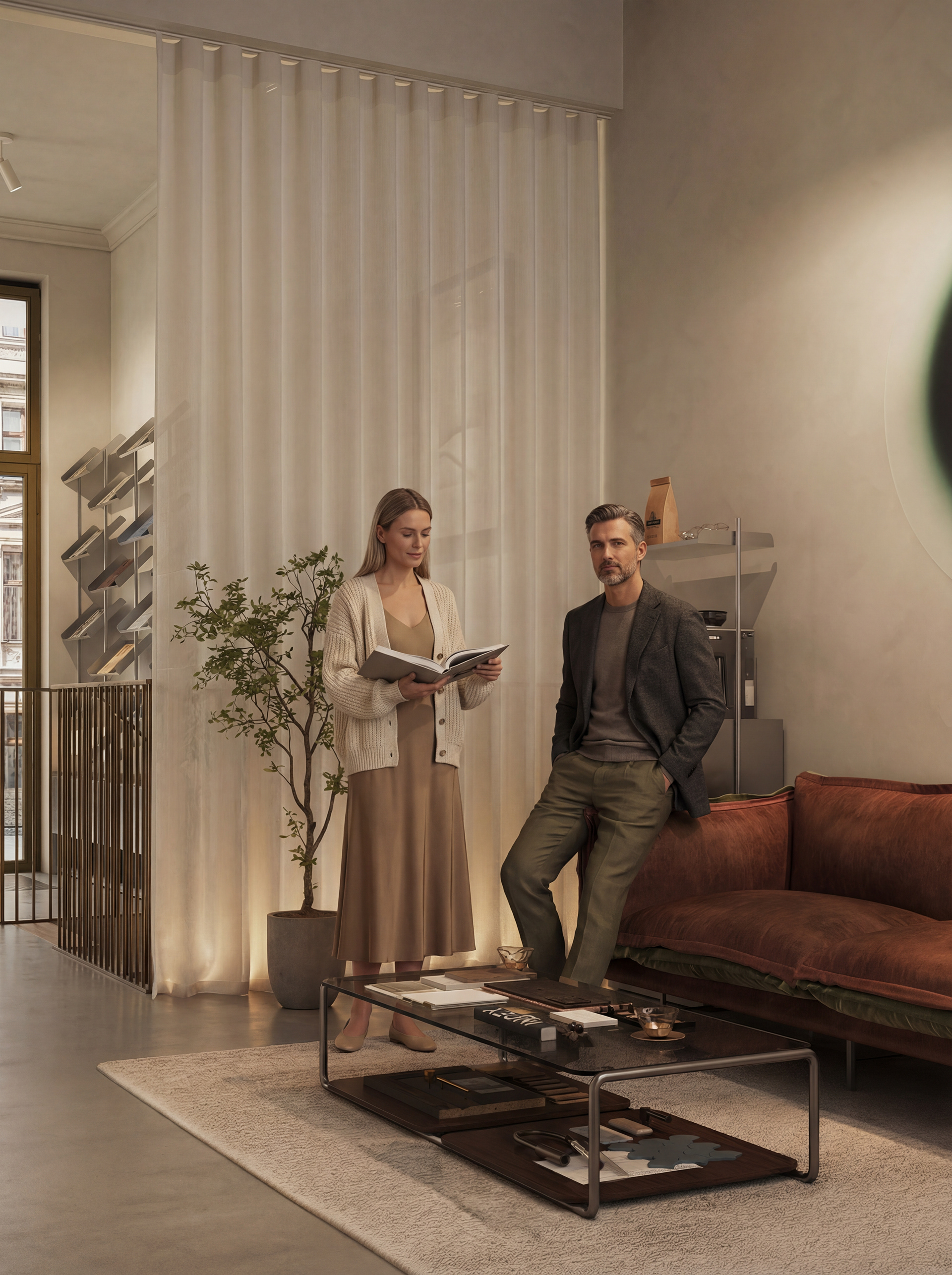 天然饰面材料展厅丨德国柏林丨Mosolova Valeria-23