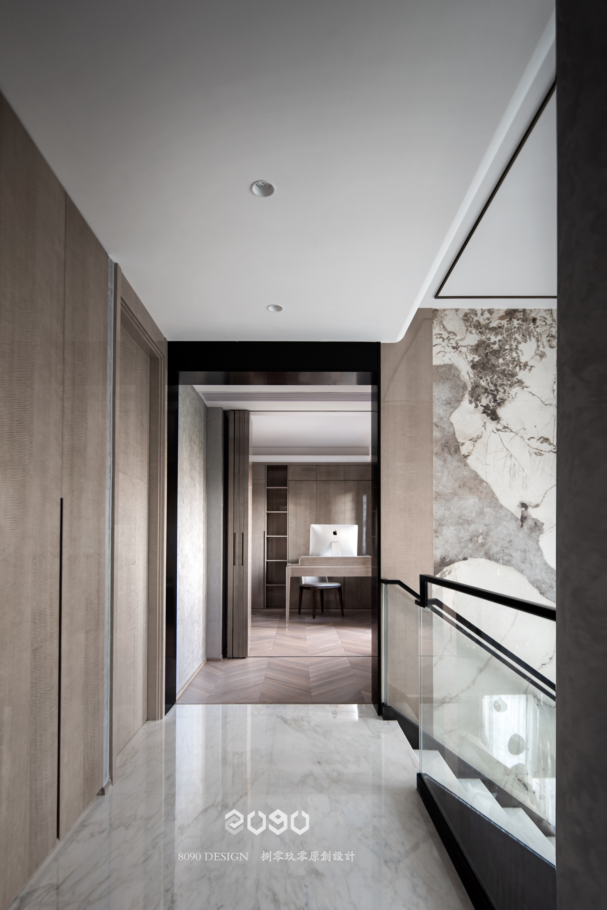 顶楼现代简约风设计丨中国杭州丨杭州 8090 原创设计-36