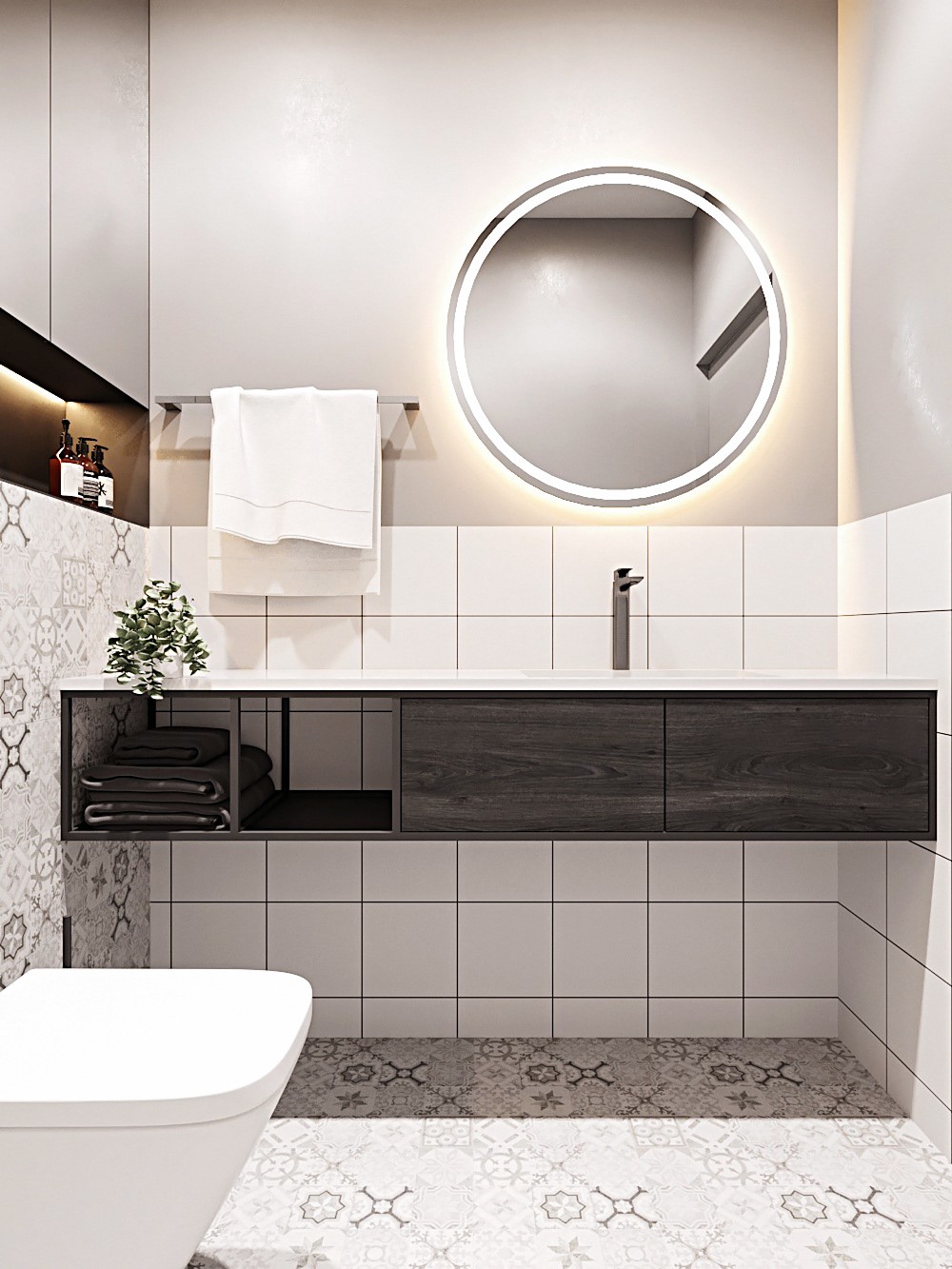 乌克兰 现代简约风公寓设计-34