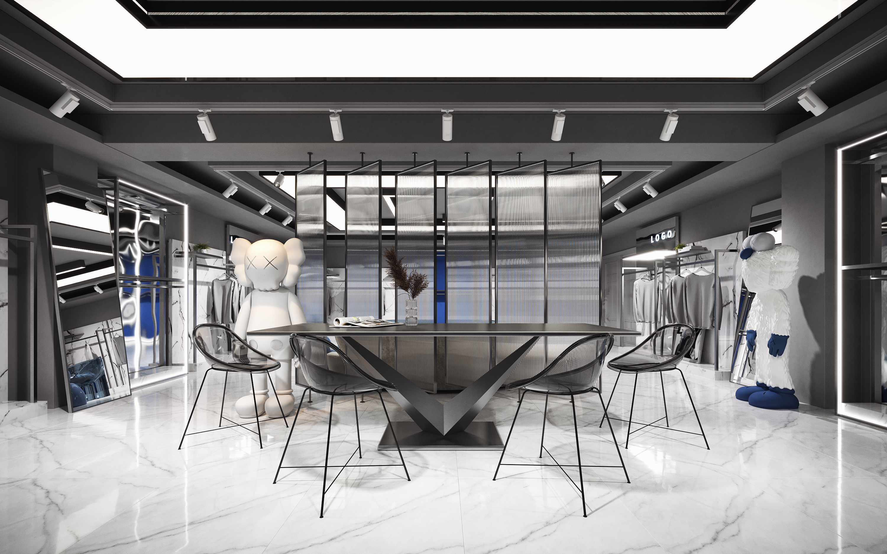 现代服装店设计-0