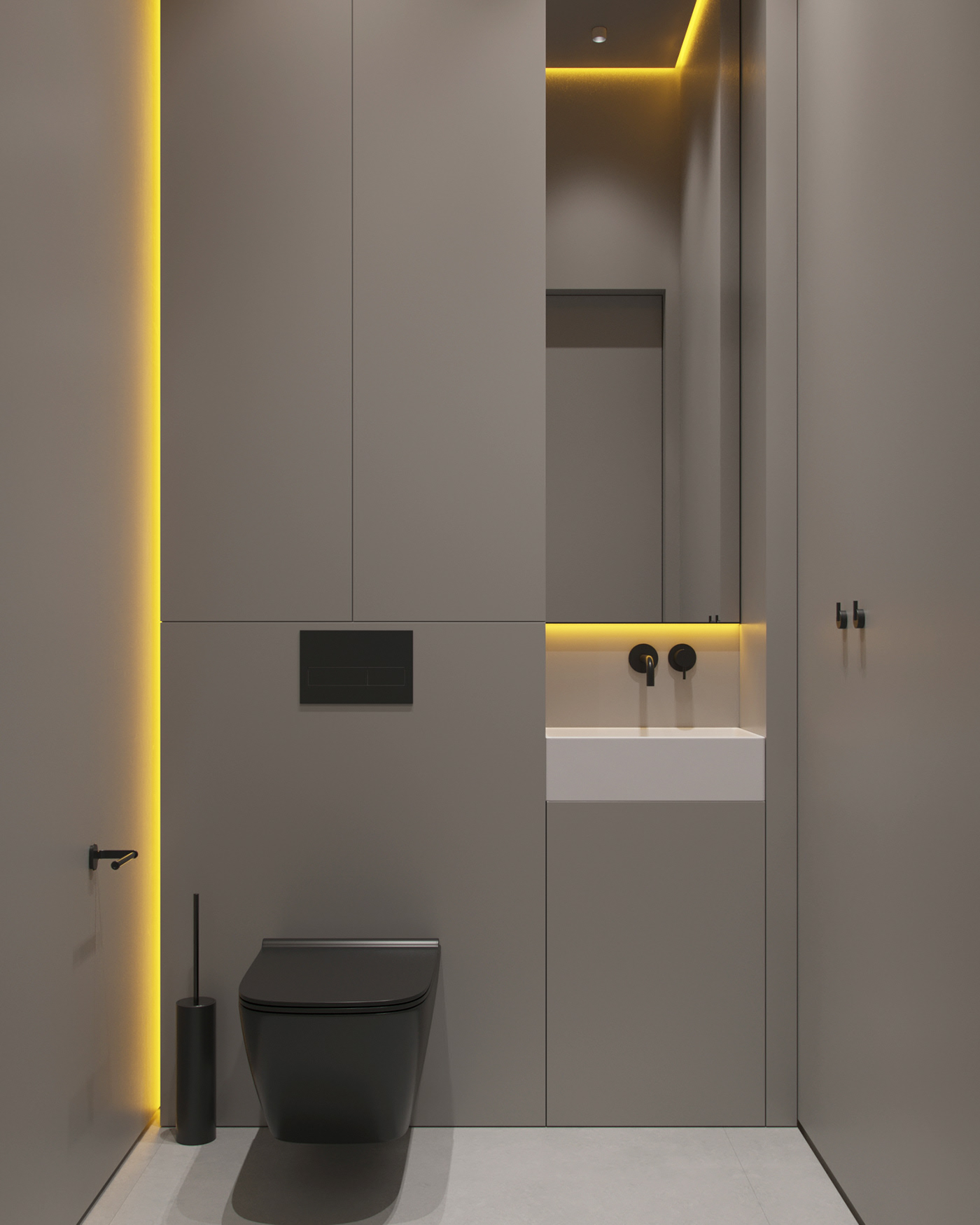 81平 现代简约小空间设计-24