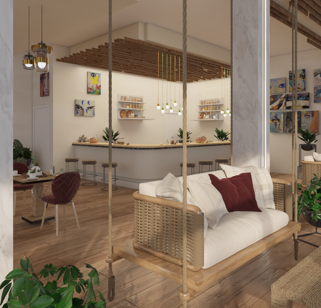 "Yasmine's LOUNGE"室内设计项目丨埃及丨开罗大学工程学院建筑系-22