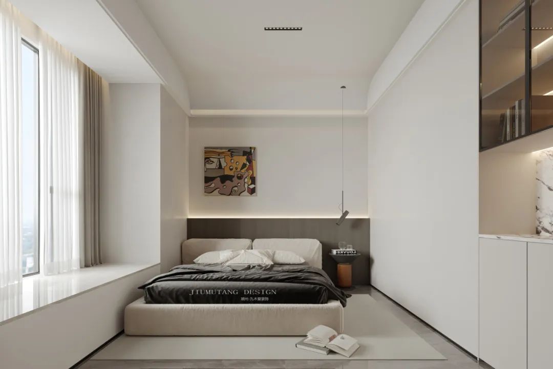 韩东府现代轻奢风家居设计丨九木堂设计-30