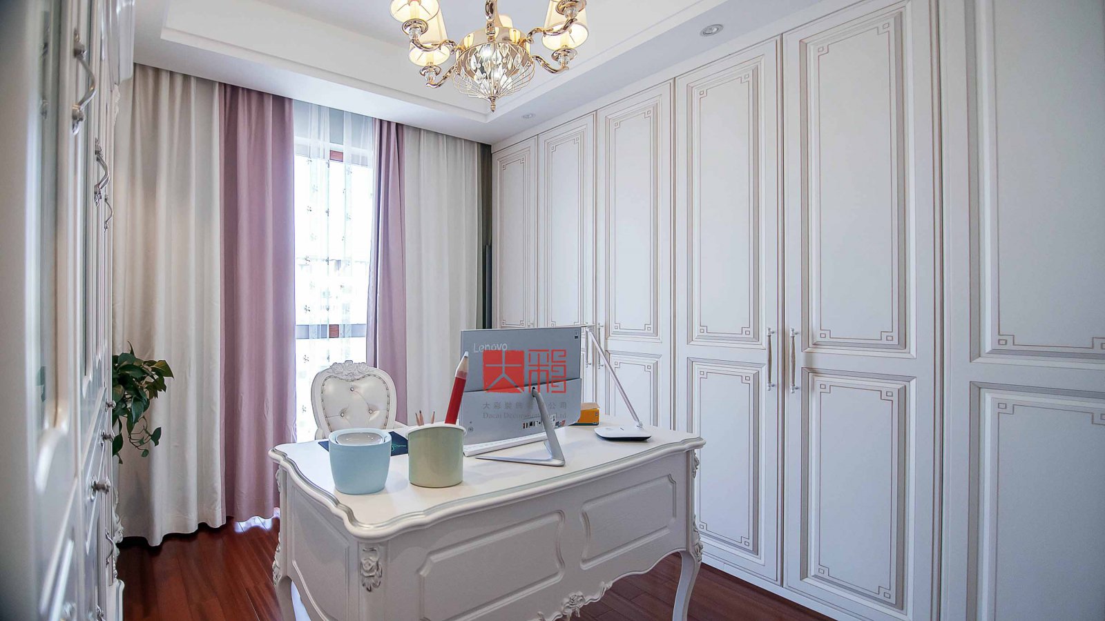 大彩装饰 | 御景豪庭新中式住宅-23