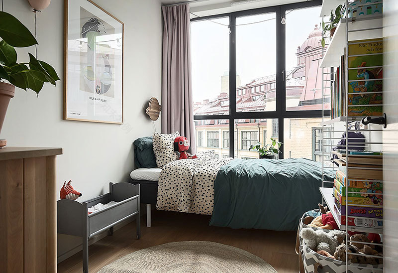 斯德哥尔摩旧工厂改造的现代北欧风公寓-20