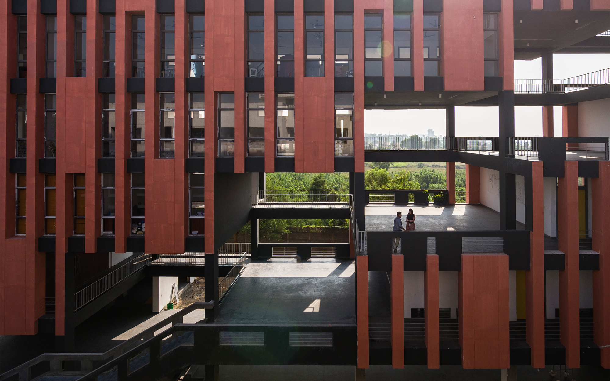 层叠梯田,重塑教育空间——Crescent 建筑学院设计-18