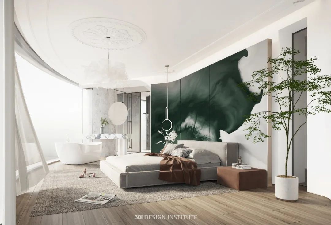 广州天誉半岛 440㎡现代轻奢大平层设计丨中国广州-24