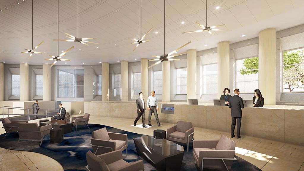 Tampa 地标建筑 Rivergate Tower 翻新升级,打造优雅新入口-3