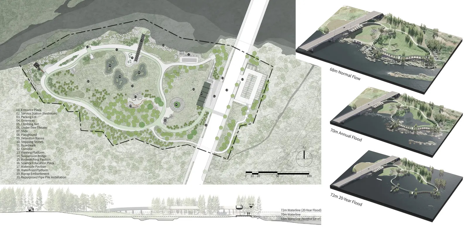 桂头镇湿地公园丨中国广东丨有限设计工作室-20