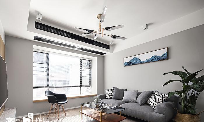 广州家语设计丨平层丨90m²的小家，装我最爱的现代风，美醉了-2