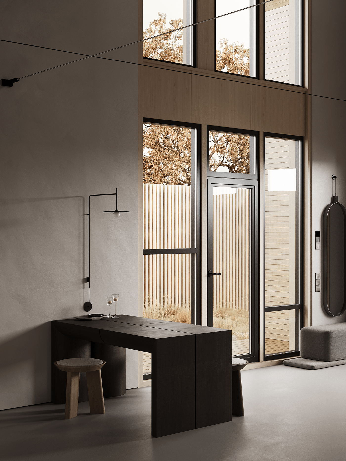 中性色系公寓设计 这也太高级了吧-14