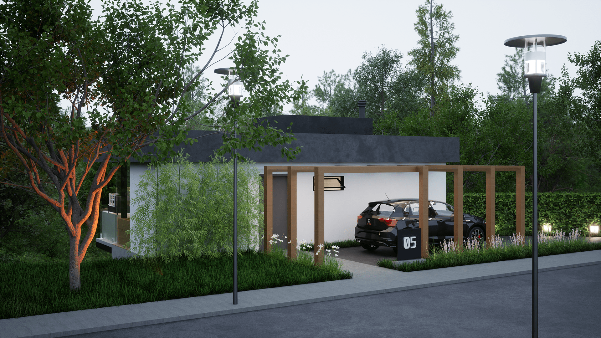 Chalé moderno na serra-2